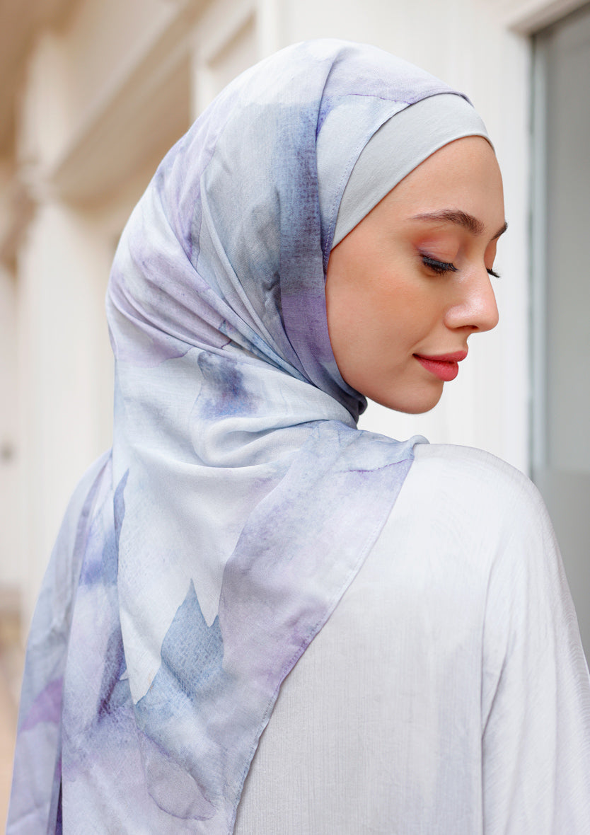Ocean Haze - Modal Woven Shawl