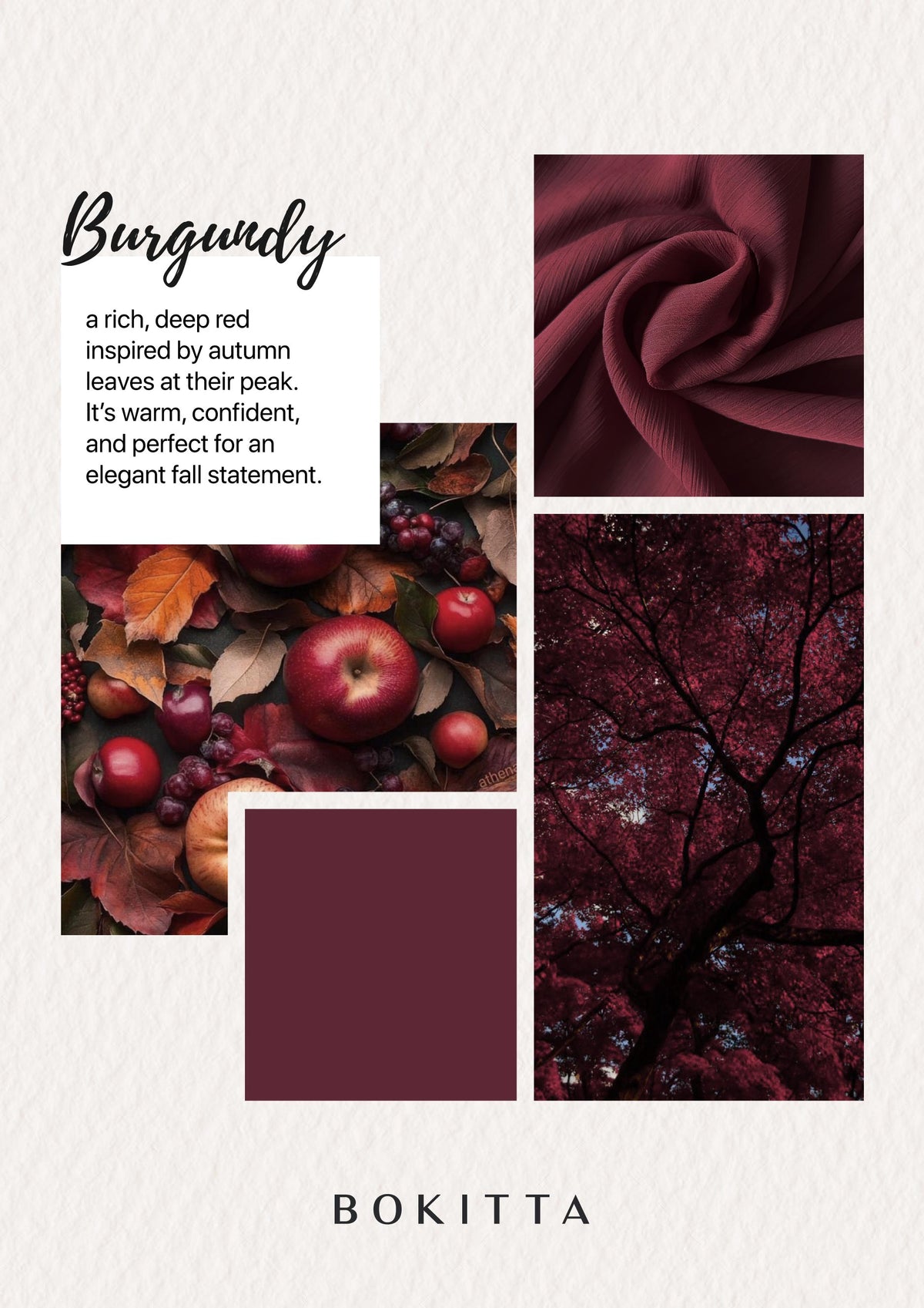 Burgundy - Instant Hijab with Inner