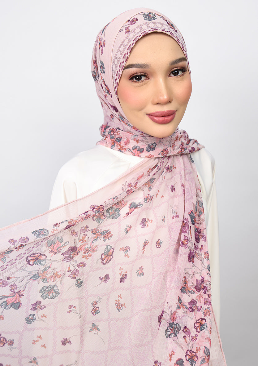Royal Mosaic - Instant Hijab With Inner