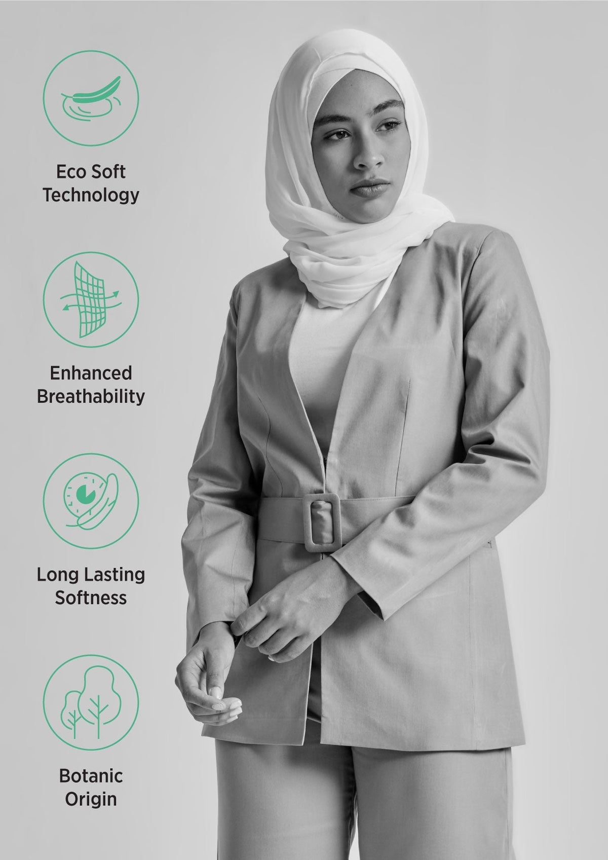 Soft Tailored Blazer in Tencel™