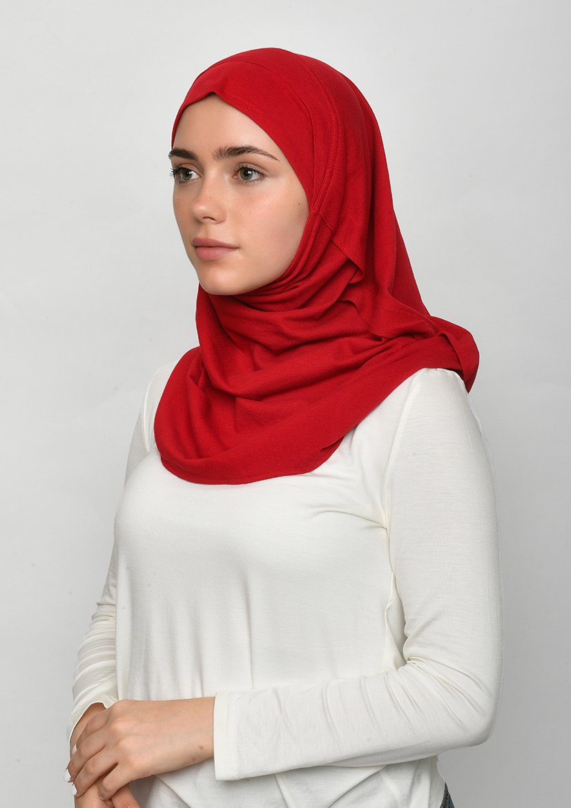 Red-SlipOn-Polo Cotton