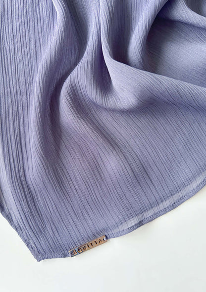 Crown Blue - Shawl With Inner