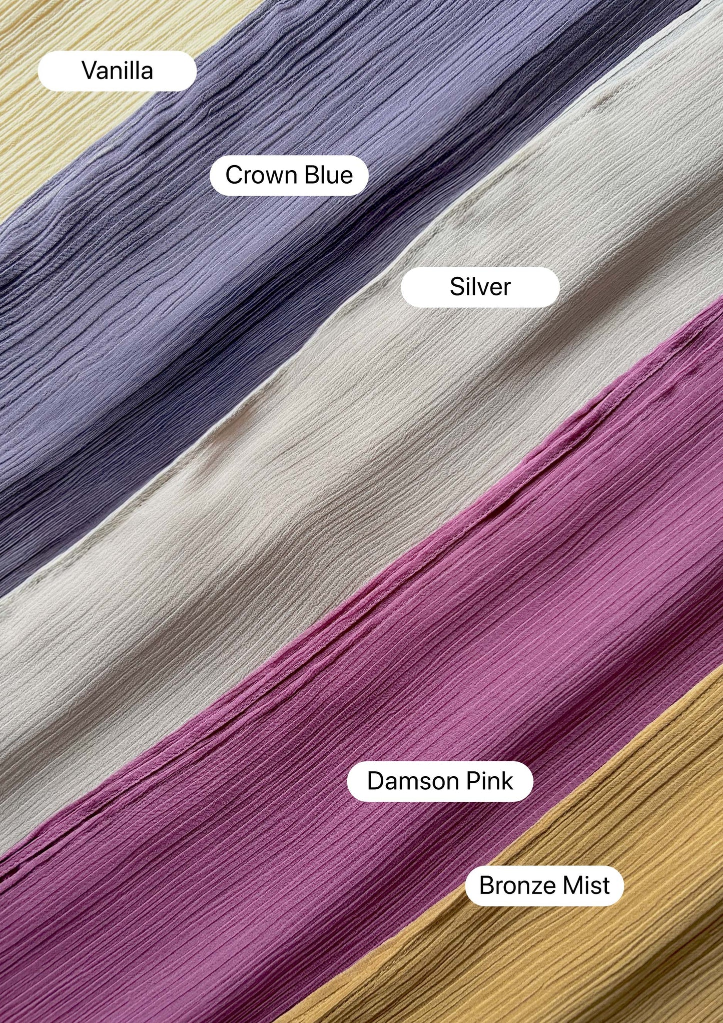 Crown Blue - Shawl With Inner