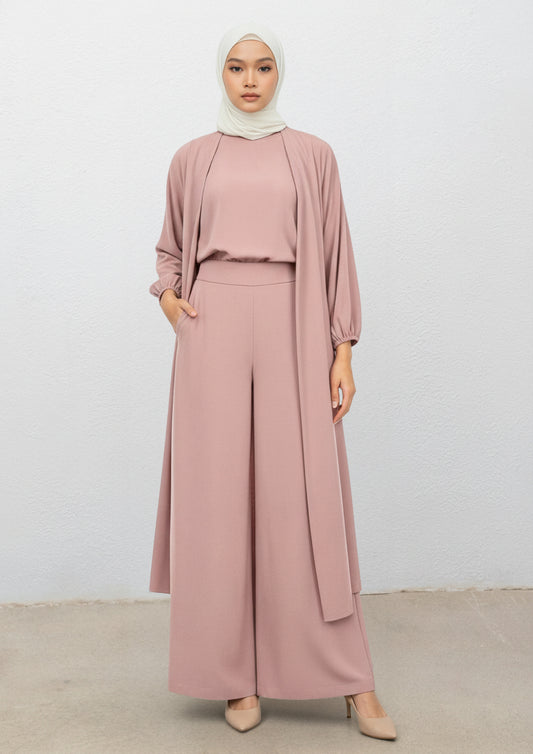 Pink - Haya 3 Piece Co-ord Set