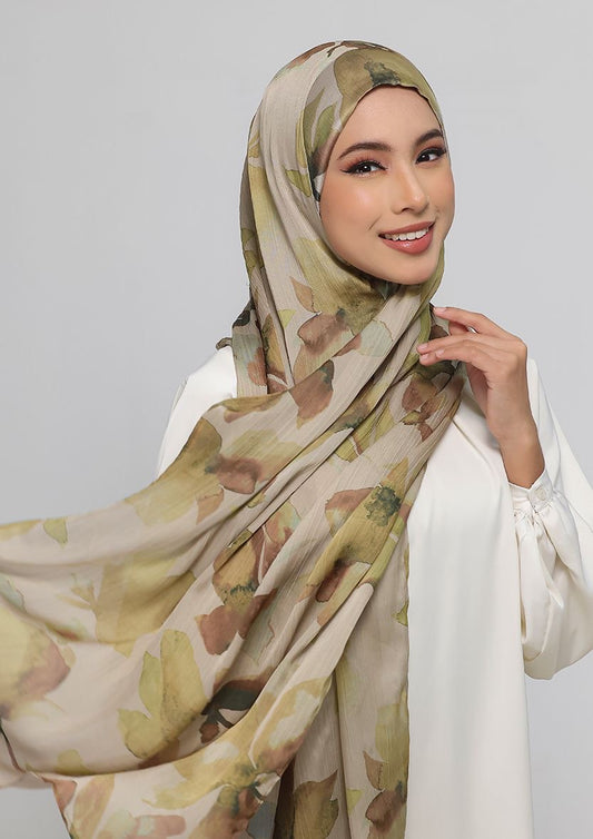 Rayhan - Satin Crinkled - Instant HIjab with Inner