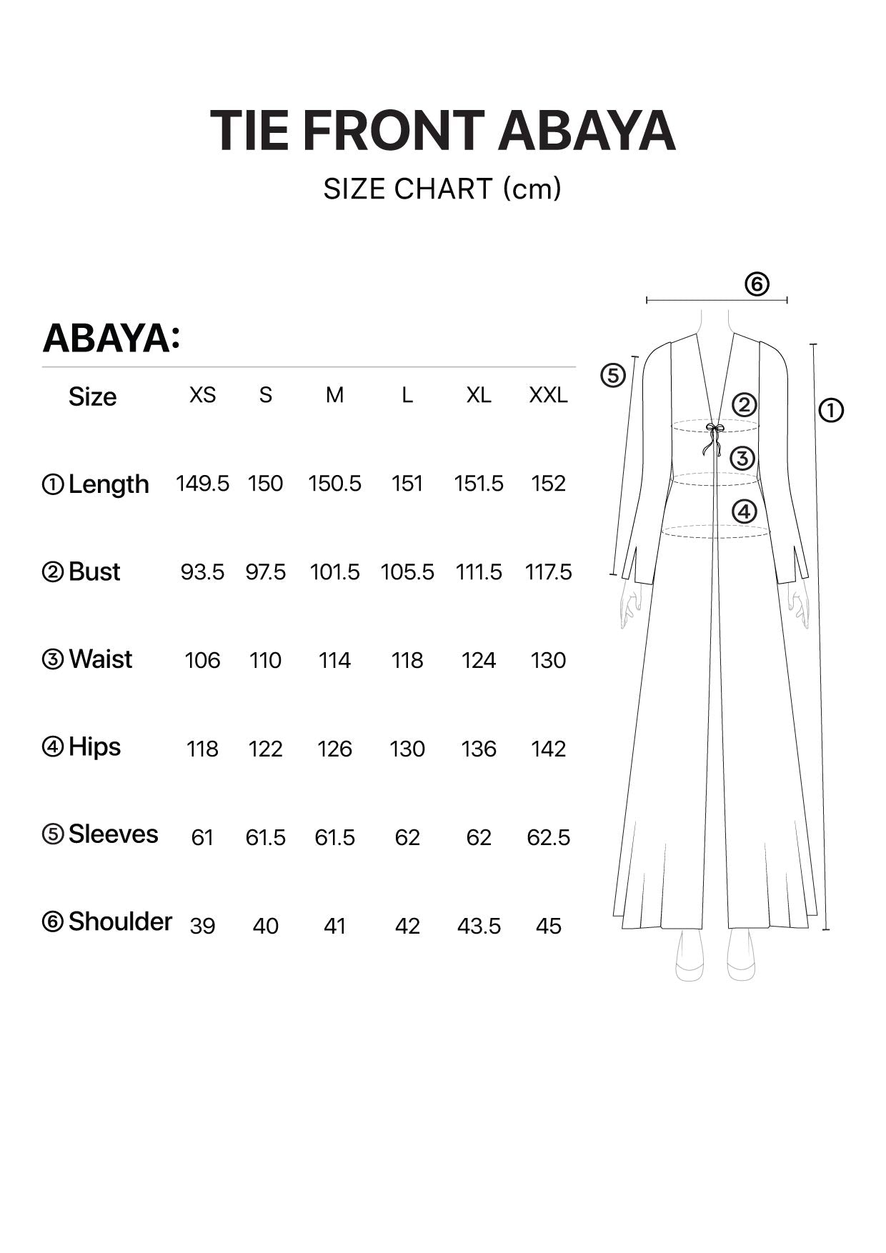 Tie Front Abaya & Shawl Set - Eden Garden