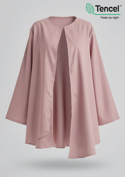 Asymmetric Cardigan-Tencelâ„¢ - BOKITTA