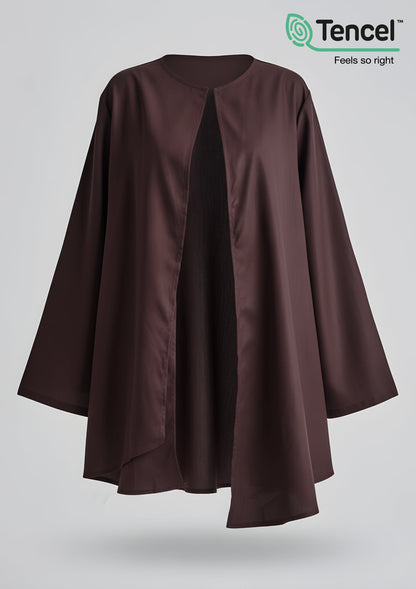 Asymmetric Cardigan-Tencelâ„¢ - BOKITTA