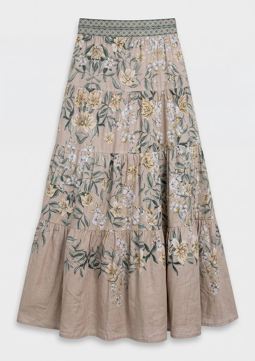 Capri Floral Linen Combo