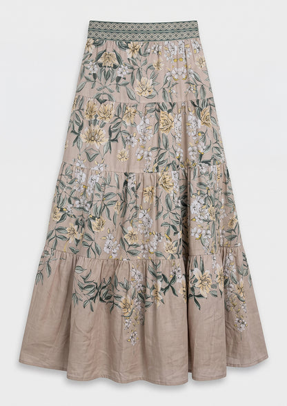 Capri Floral Linen Combo