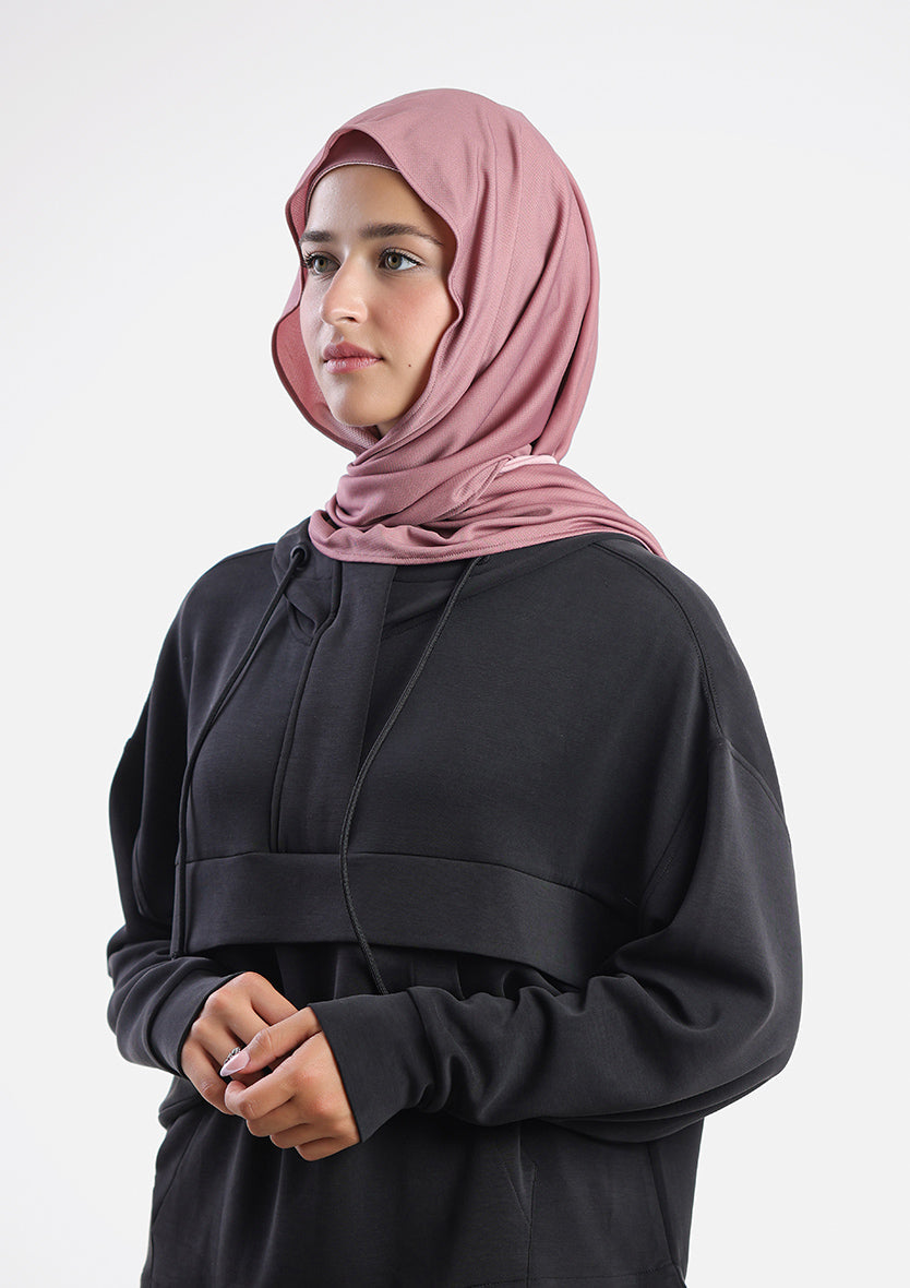 Sports Capshawl Hijab Dual Color - Non reversible