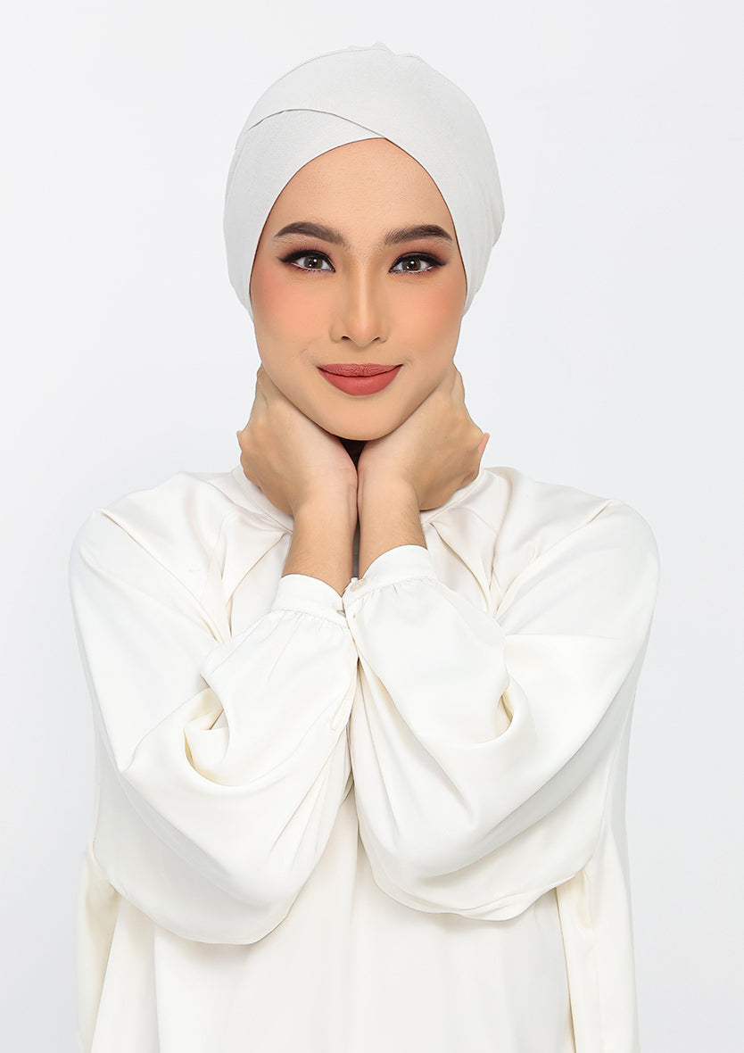 Hearts Denim - Instant Hijab With Inner