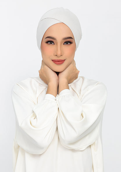 Hearts Denim - Instant Hijab With Inner