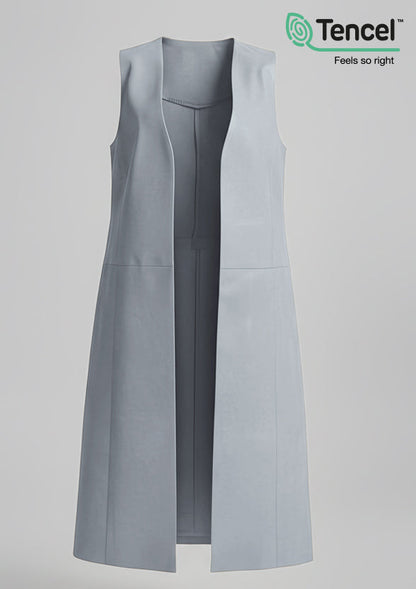 Long Waistcoat-Tencelâ„¢ - BOKITTA