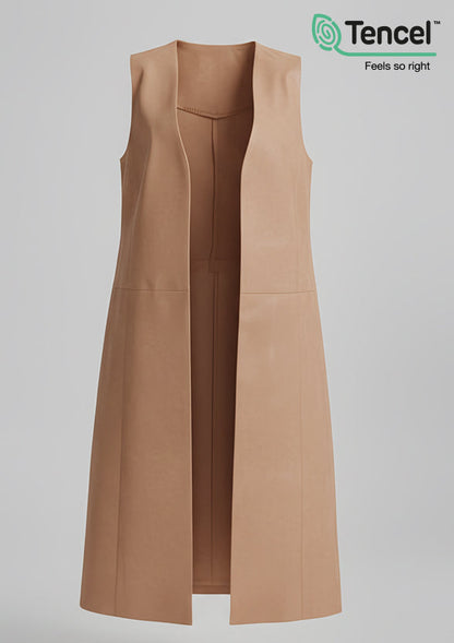Long Waistcoat-Tencelâ„¢ - BOKITTA