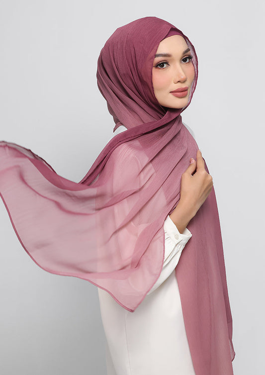 MaroonMauve - Instant Hijab With Inner