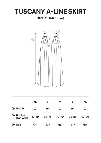 Tuscany Skirt - Gray - 100% cotton