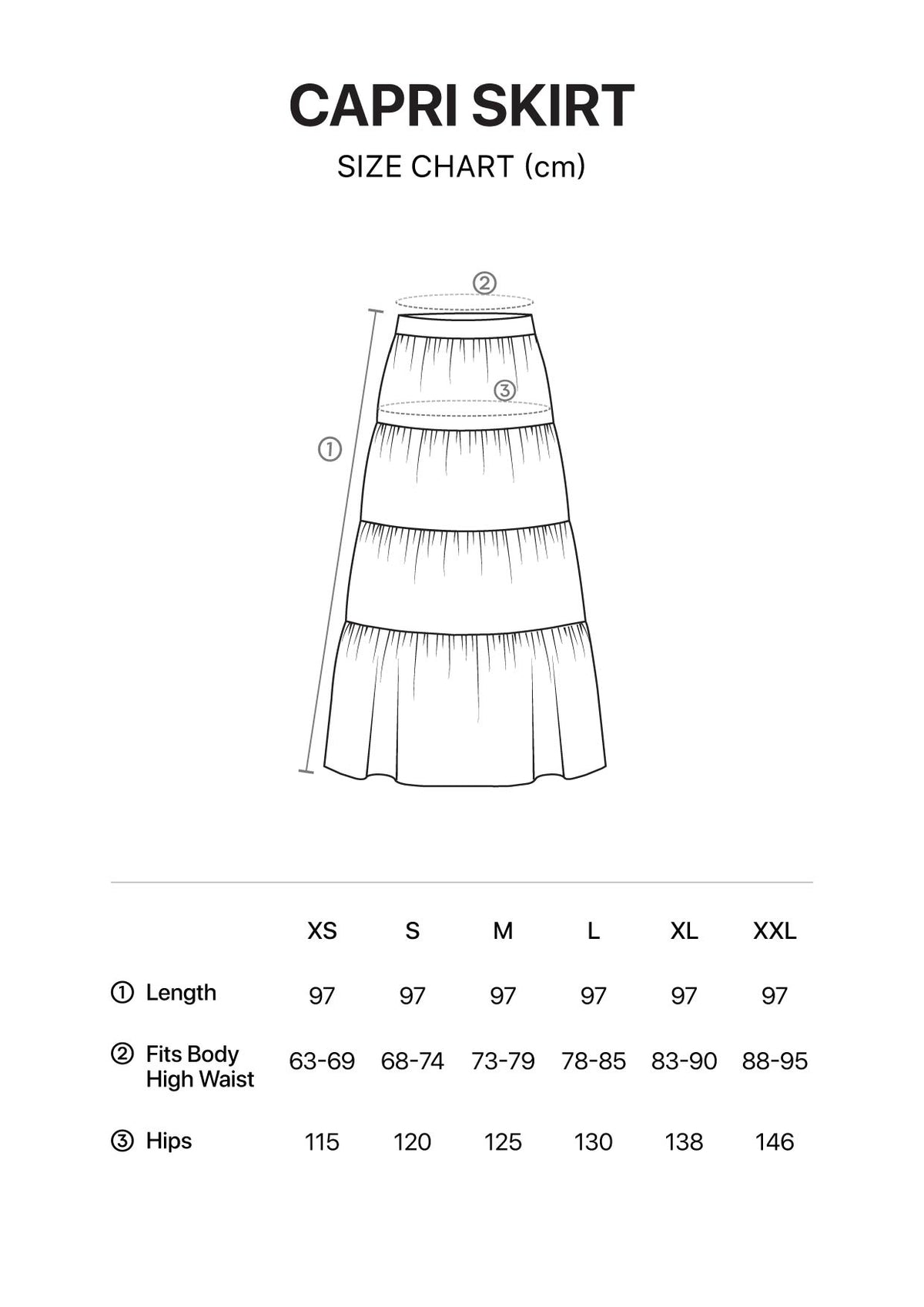 Capri Ruffle Maxi Skirt - Mushroom Linen Combo