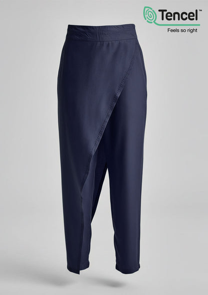 Overlapping Pants-Tencelâ„¢ - BOKITTA