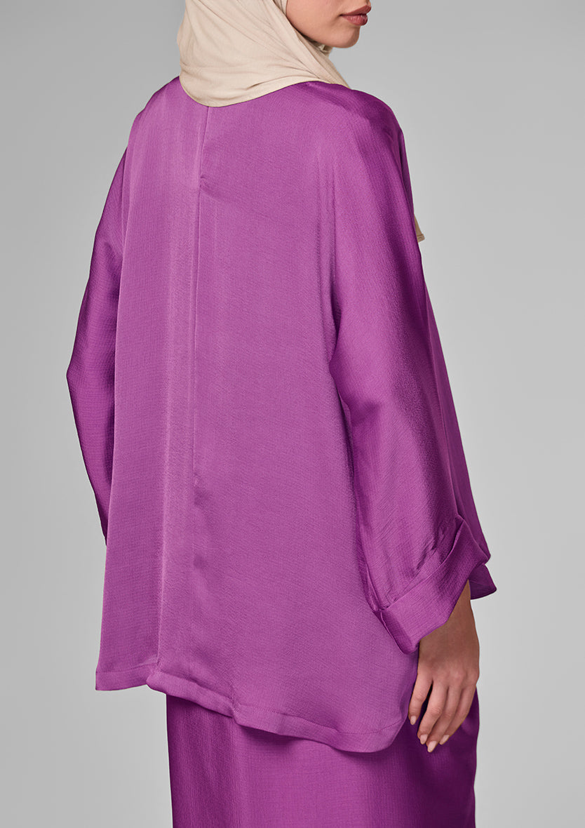 Green Satin - Sarong & Top Set