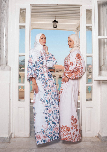 Sicily Blue Linen Combo