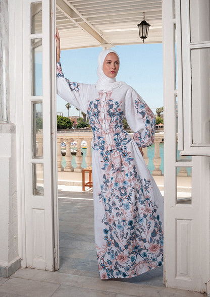 Sicily Blue Linen Combo