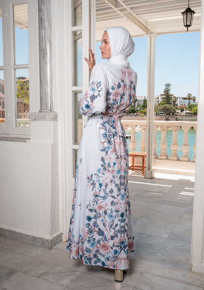 Sicily Blue Linen Combo