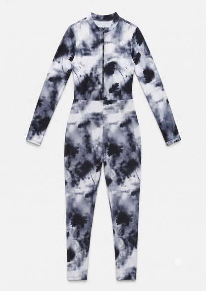 Storm Cloud Overall – 3 Piece Modest Swim Set