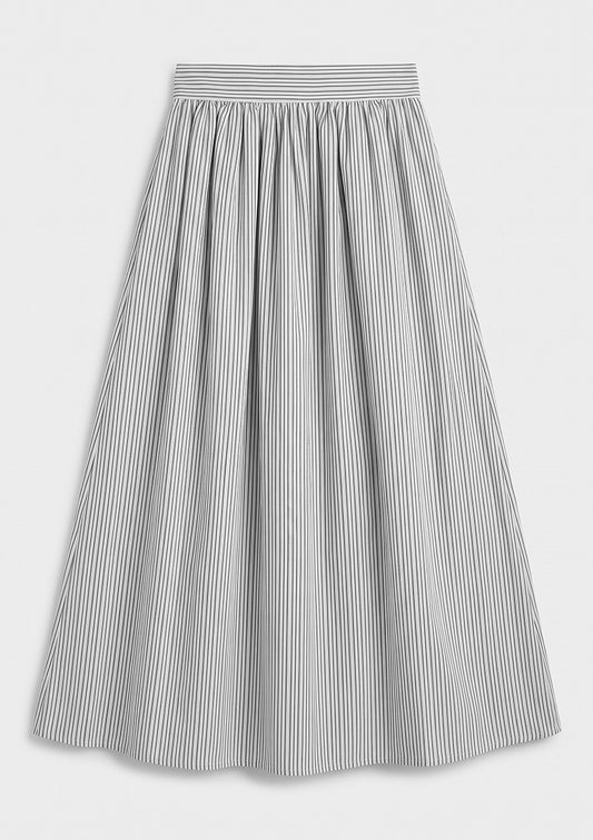 Tuscany Skirt - Gray - 100% cotton