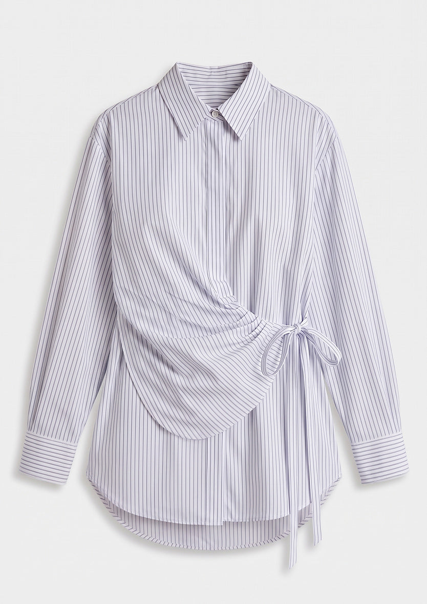Tuscany Wrap Shirt - Gray