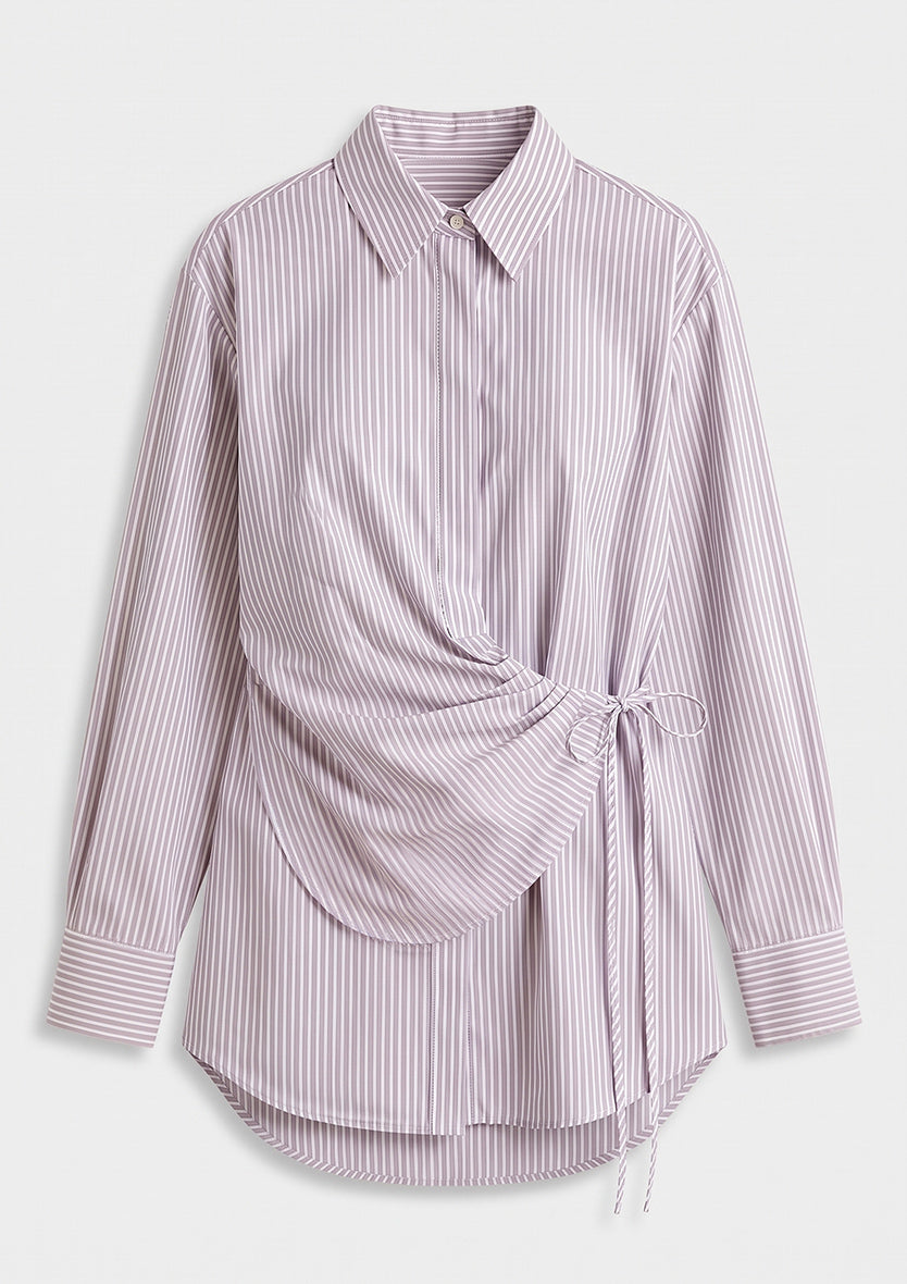 Tuscany Wrap Shirt - Taupe