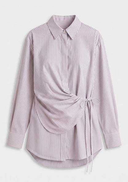 Tuscany Wrap Shirt - Taupe