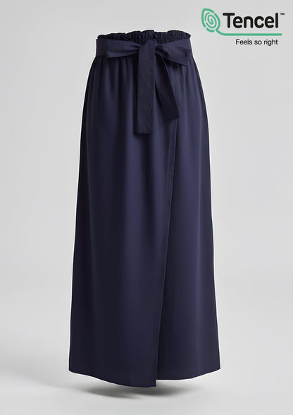 Wrapped Skirt-Tencelâ„¢ - BOKITTA