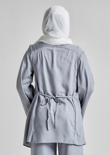 Asymmetric Cardigan-Tencelâ„¢ - BOKITTA