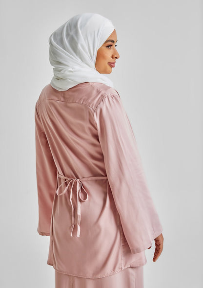 Asymmetric Cardigan-Tencelâ„¢ - BOKITTA