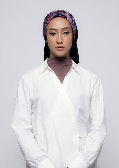 Brave Heart - Printed Crinkled Chiffon