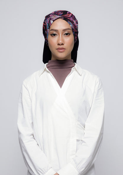Brave Heart - Printed Crinkled Chiffon