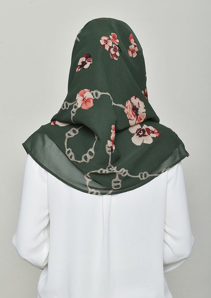 Chains Green - Gorgette - BOKITTA Hijab
