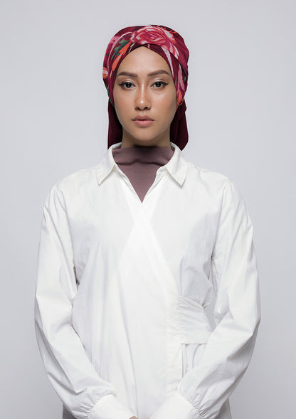 Light My Fire - Printed Crinkled Chiffon