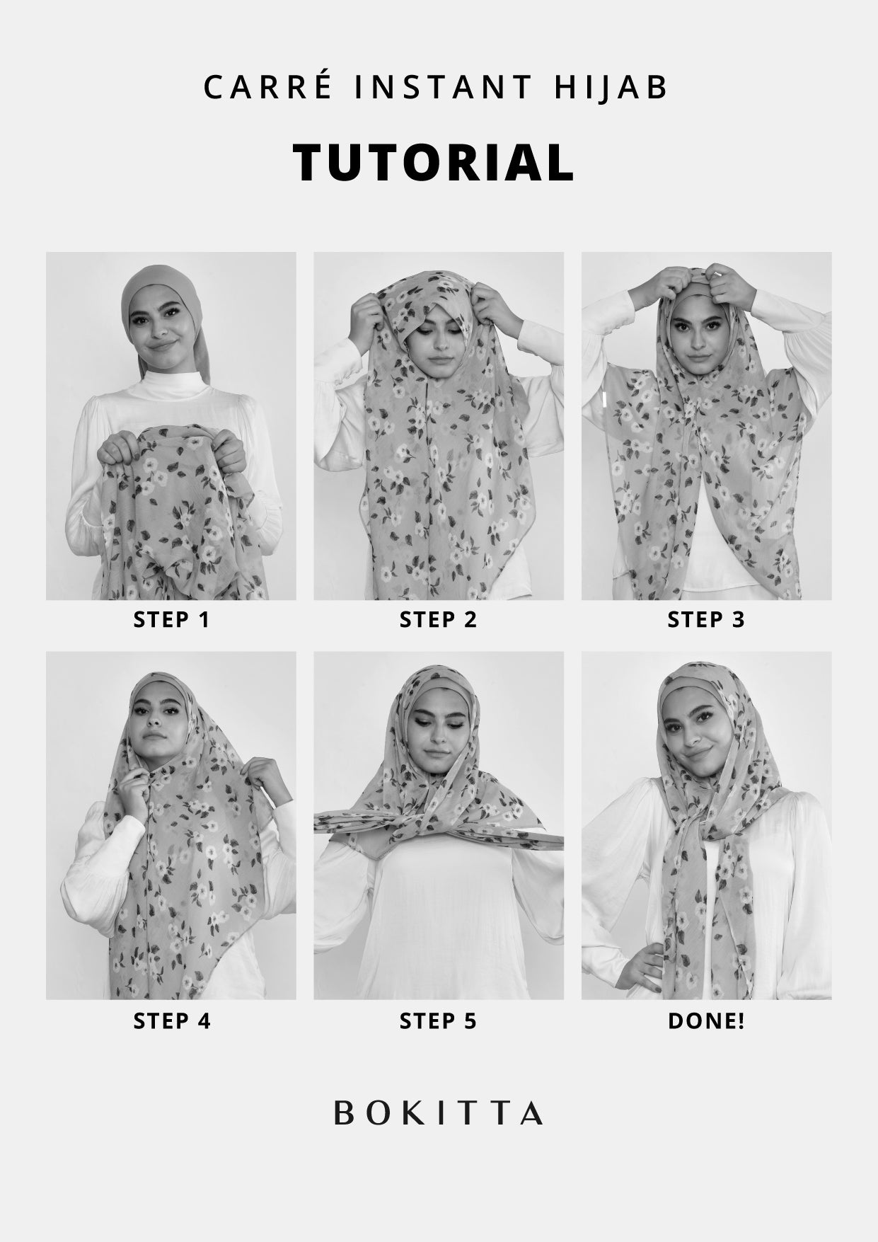 Baby Blue-Plain Mosaic Butti Chiffon