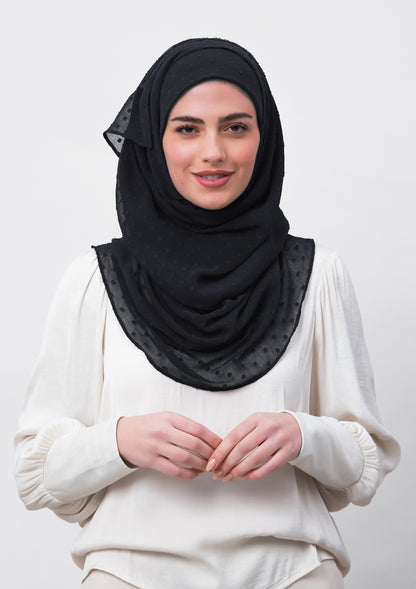 Granite-Plain Mosaic Butti Chiffon