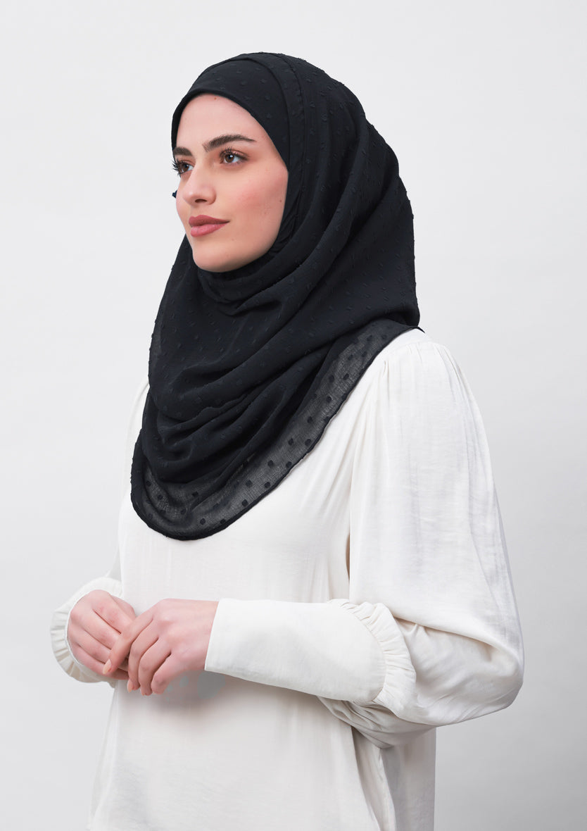 Granite-Plain Mosaic Butti Chiffon