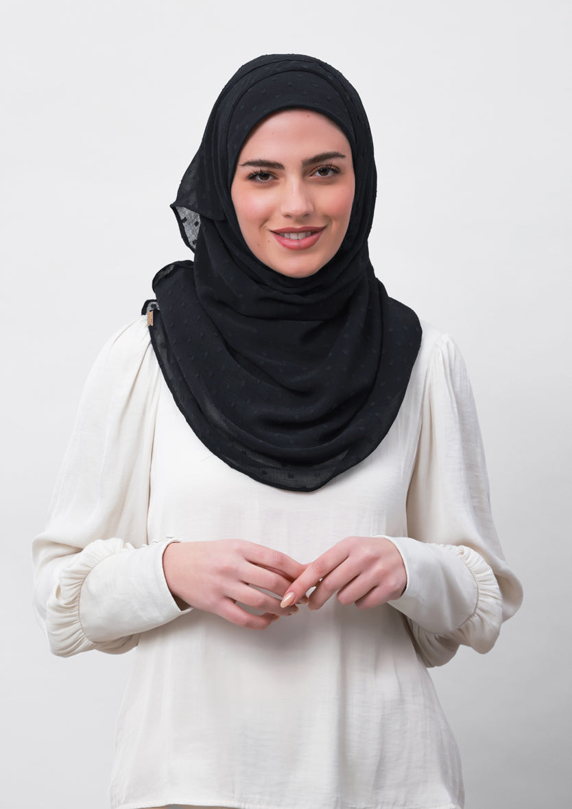Granite-Plain Mosaic Butti Chiffon