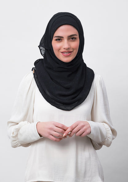 Granite-Plain Mosaic Butti Chiffon