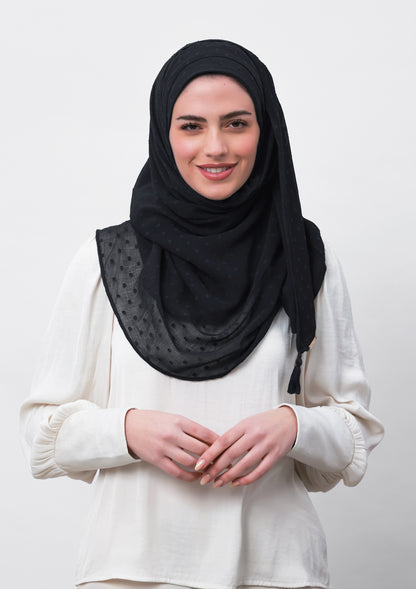 Granite-Plain Mosaic Butti Chiffon