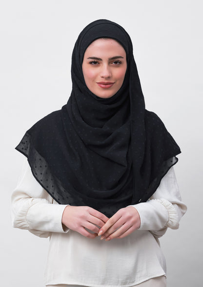 Granite-Plain Mosaic Butti Chiffon