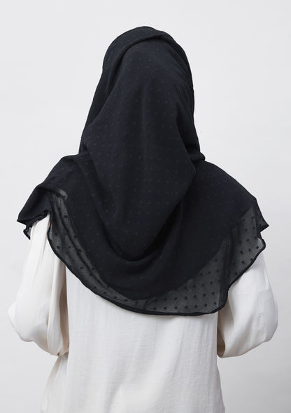 Granite-Plain Mosaic Butti Chiffon
