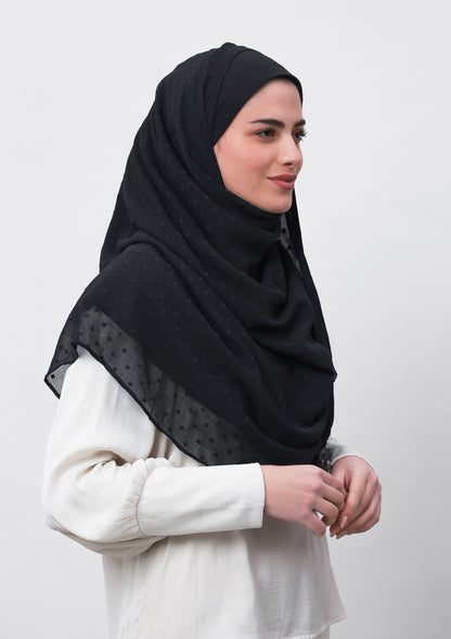 Granite-Plain Mosaic Butti Chiffon