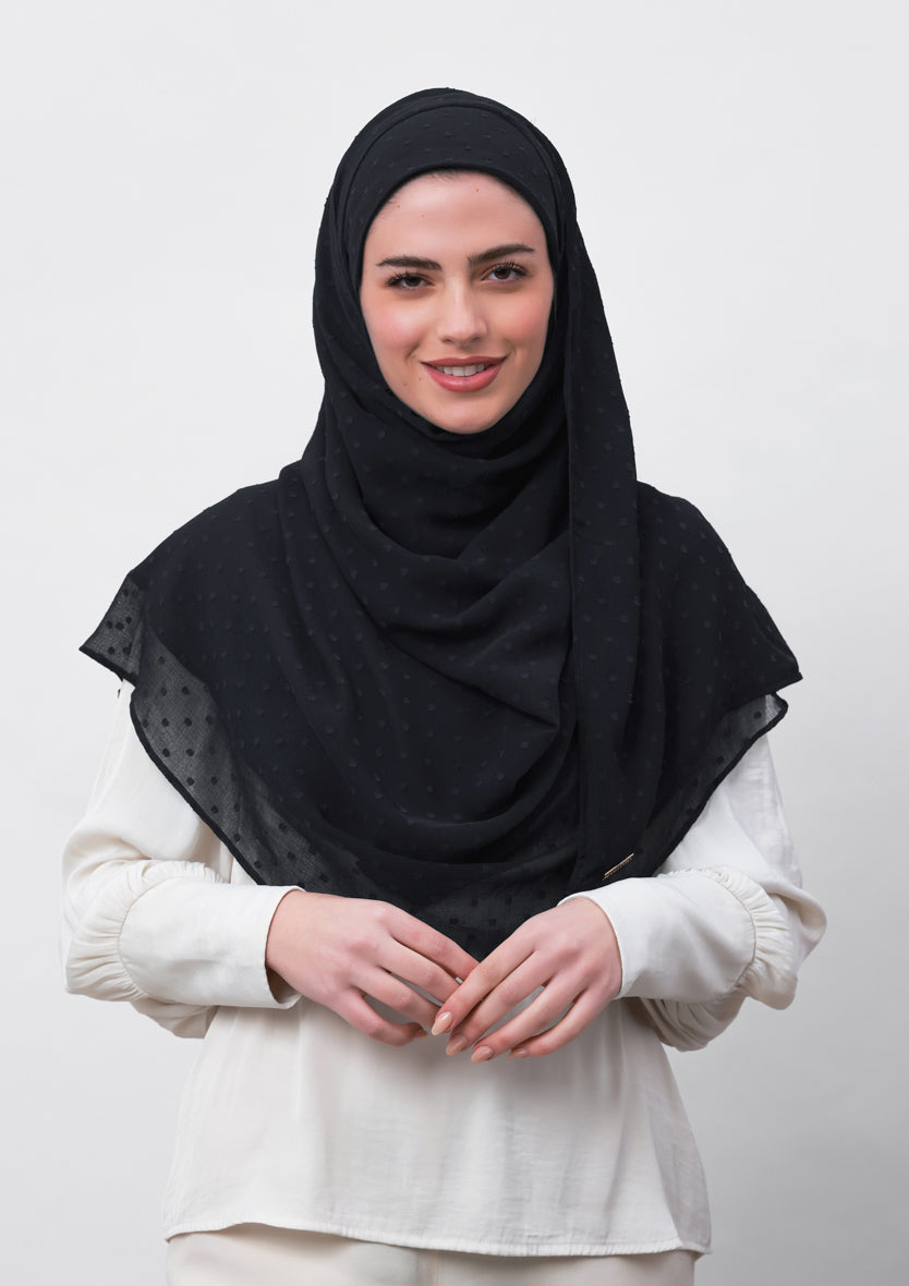 Granite-Plain Mosaic Butti Chiffon