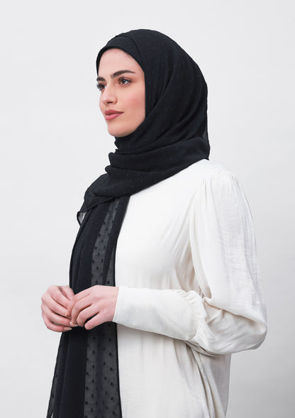 Granite-Plain Mosaic Butti Chiffon